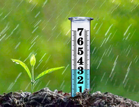 JMBay replacement tube for compatible outdoor rain gauges in the garden.