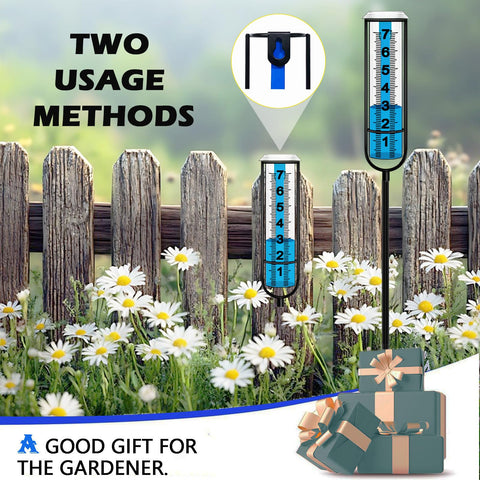 JMBay rain gauge outdoor decorative design enhances garden aesthetics.