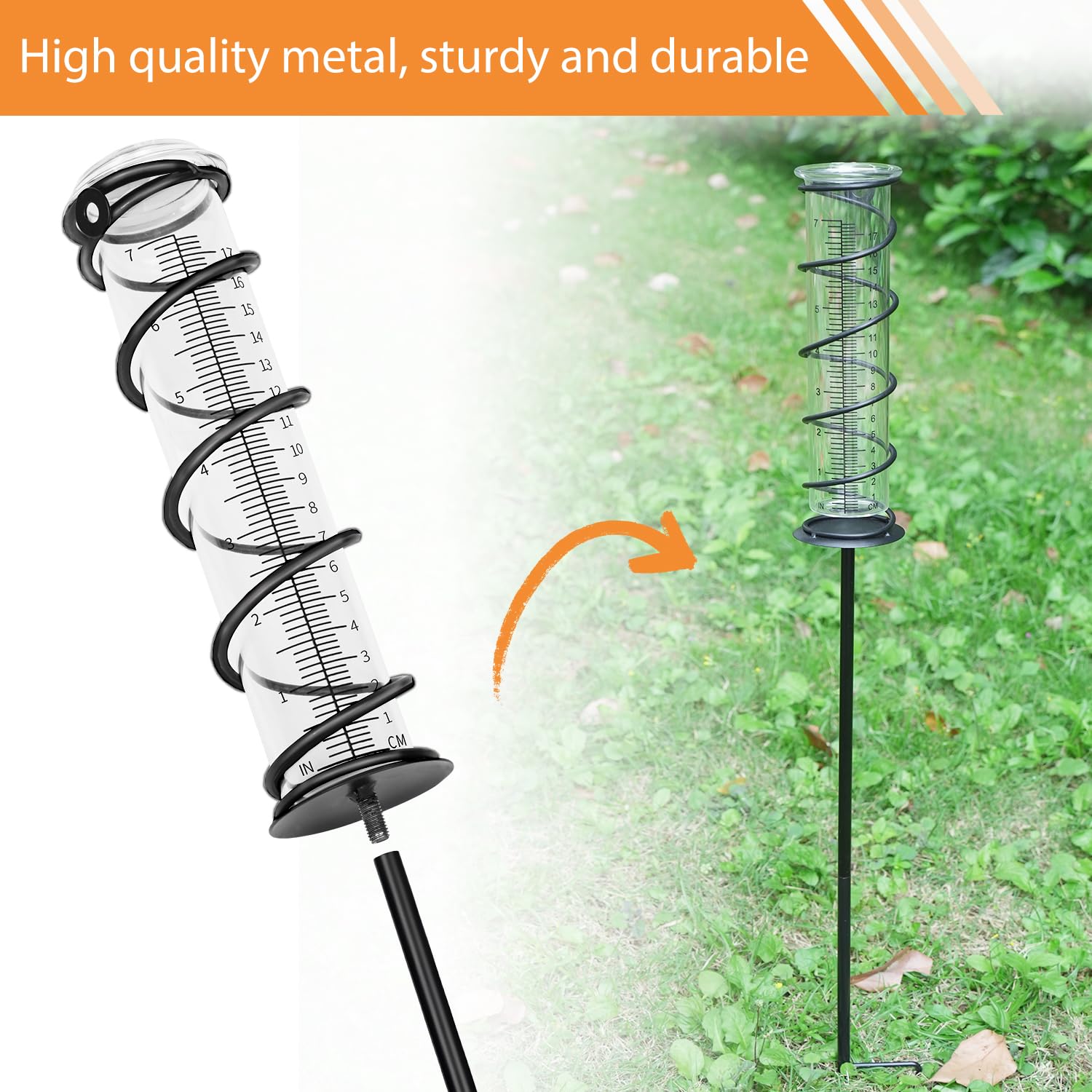 JMBay spiral metal bracket provides stable mounting in wind