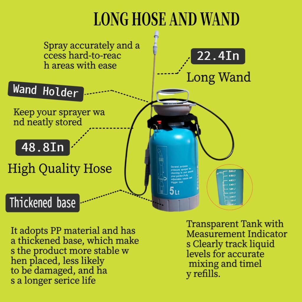Reinforced tank resists dents and leaks for reliable outdoor use