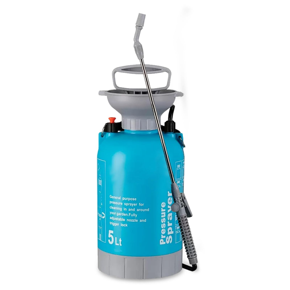JMFANGLIU upgraded reinforced 1.3 gallon sprayer with durable tank for long outdoor use