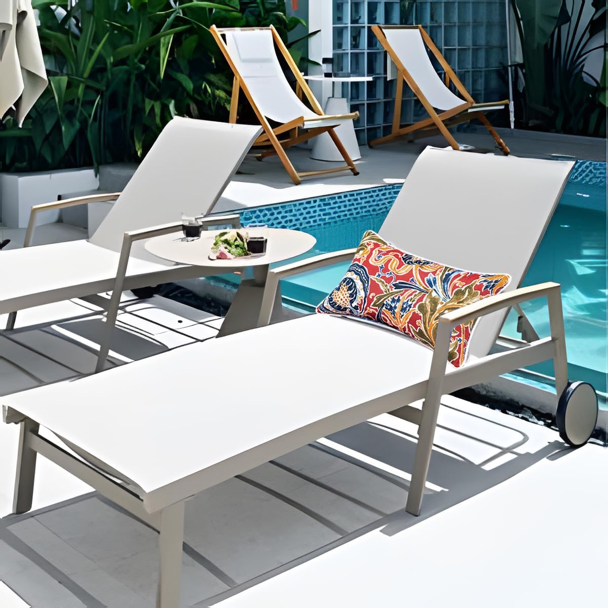JMGBird 12x20 throw cushions coordinate with outdoor styles