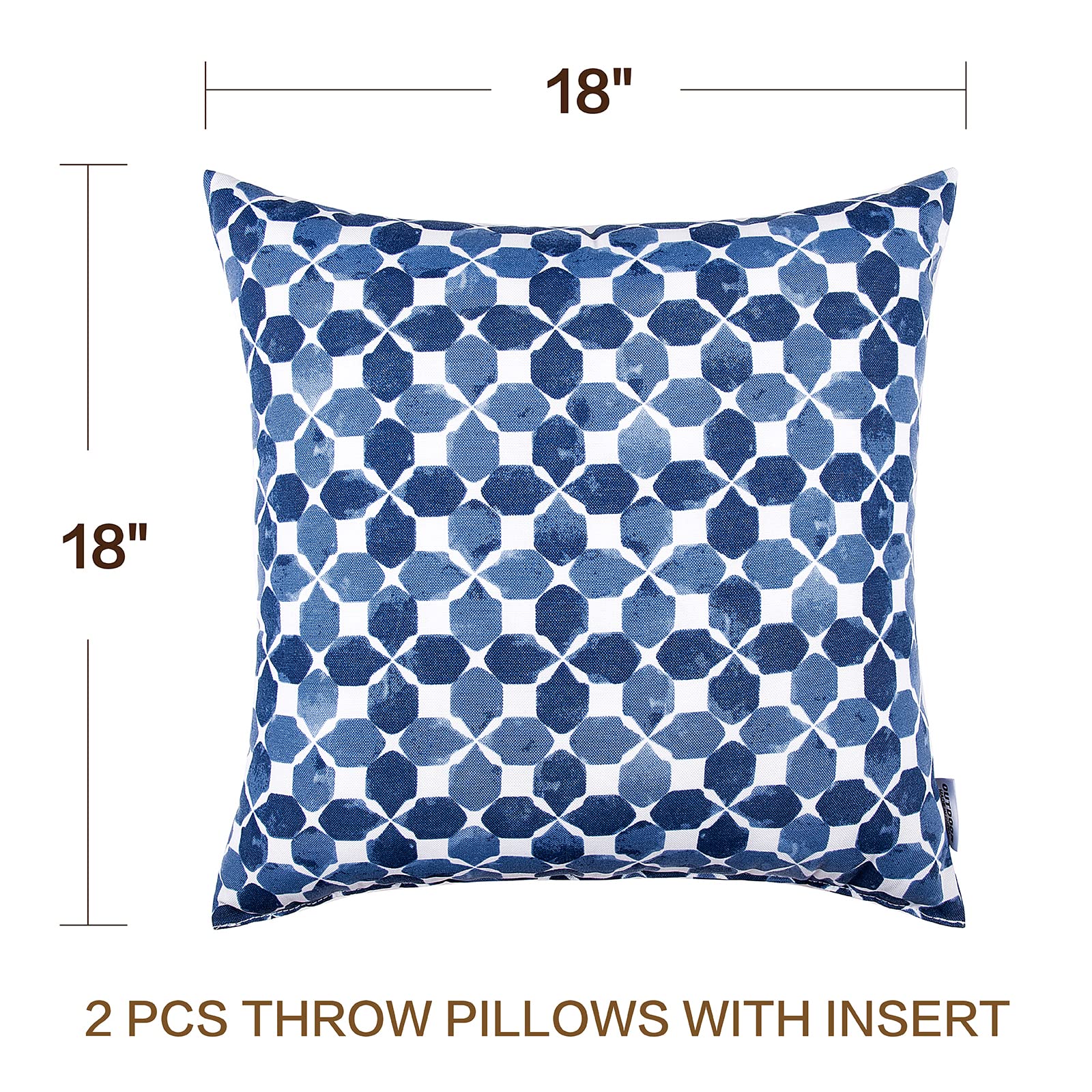 JMGBird versatile styling pairs with wicker teak or metal furniture.
