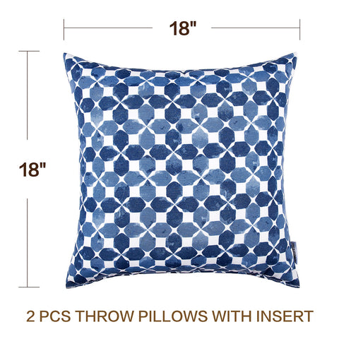 JMGBird versatile styling pairs with wicker teak or metal furniture.