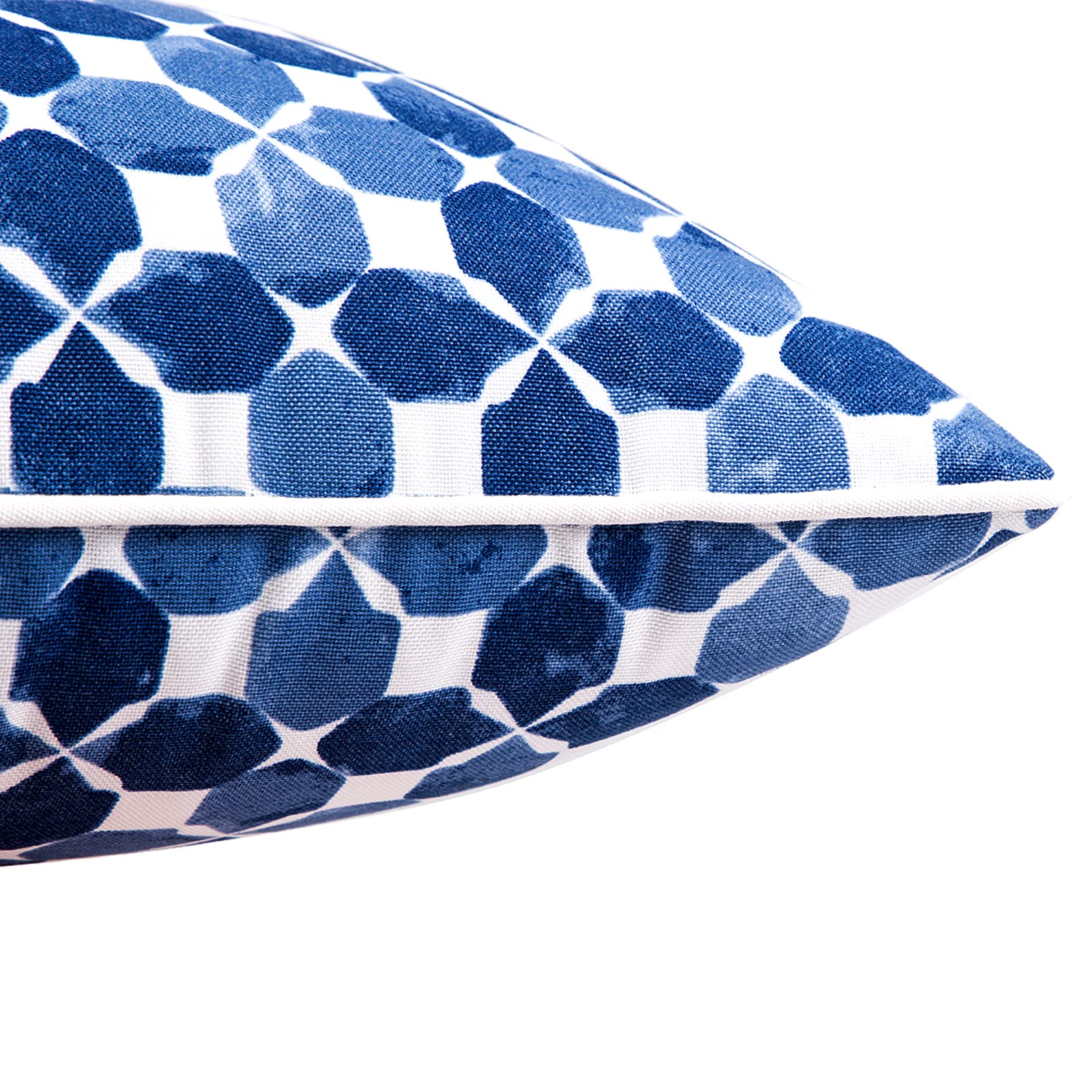 JMGBird blue outdoor pillow 12x20 cushions for patio furniture sets.