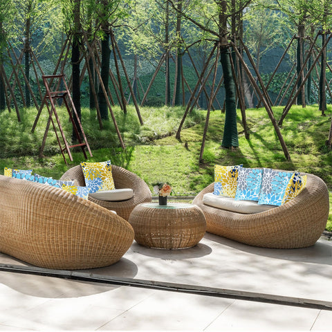 JMGBird durable outdoor pillows ideal for patios and balconies