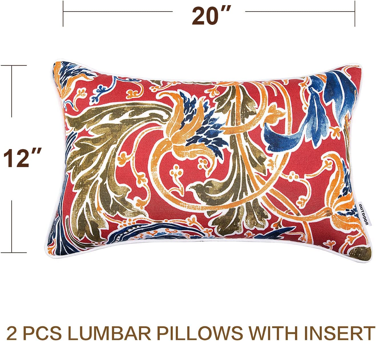 JMGBird pillows wipe clean easily for quick outdoor maintenance