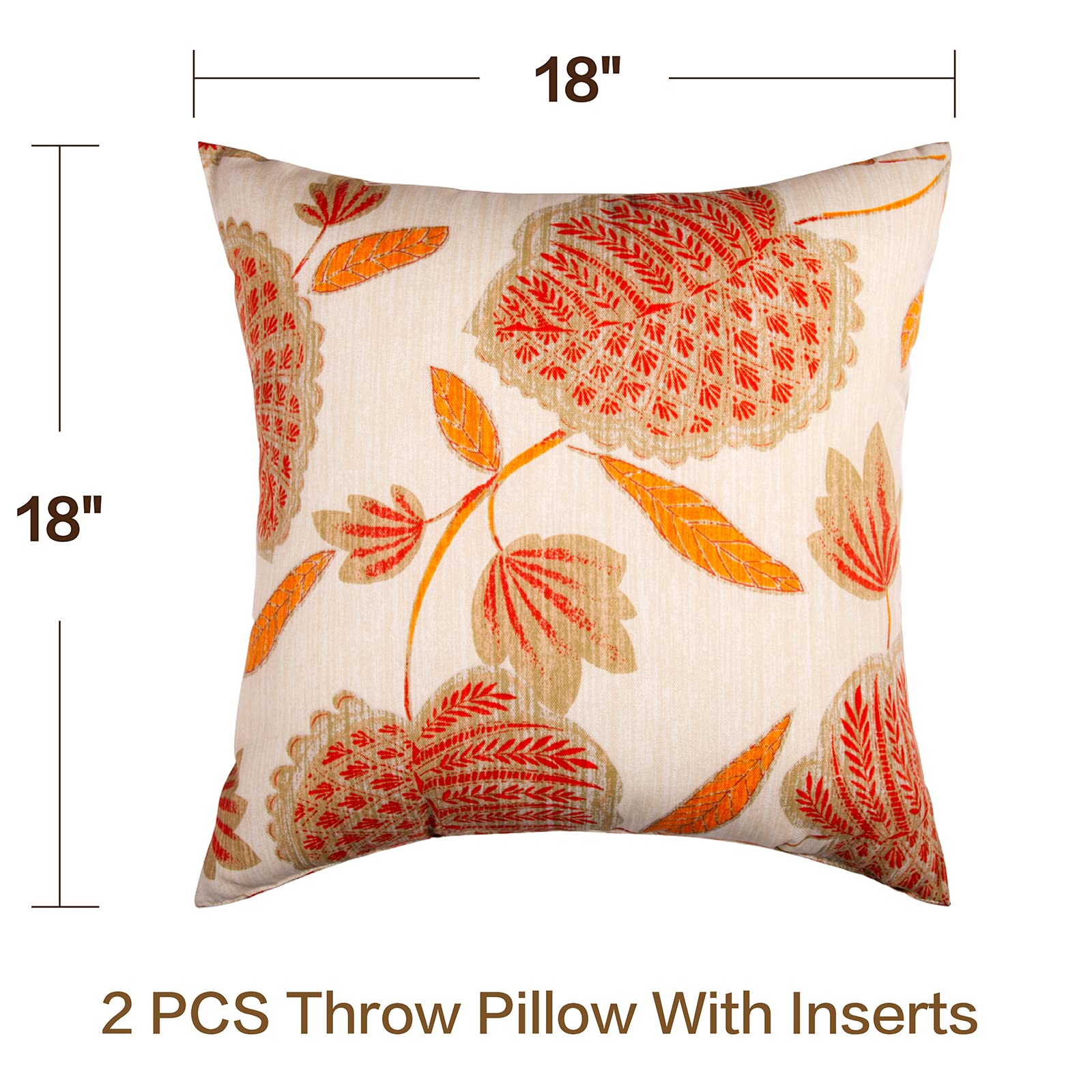 JMGBird pillows styled for indoor-outdoor decor on porch or balcony.