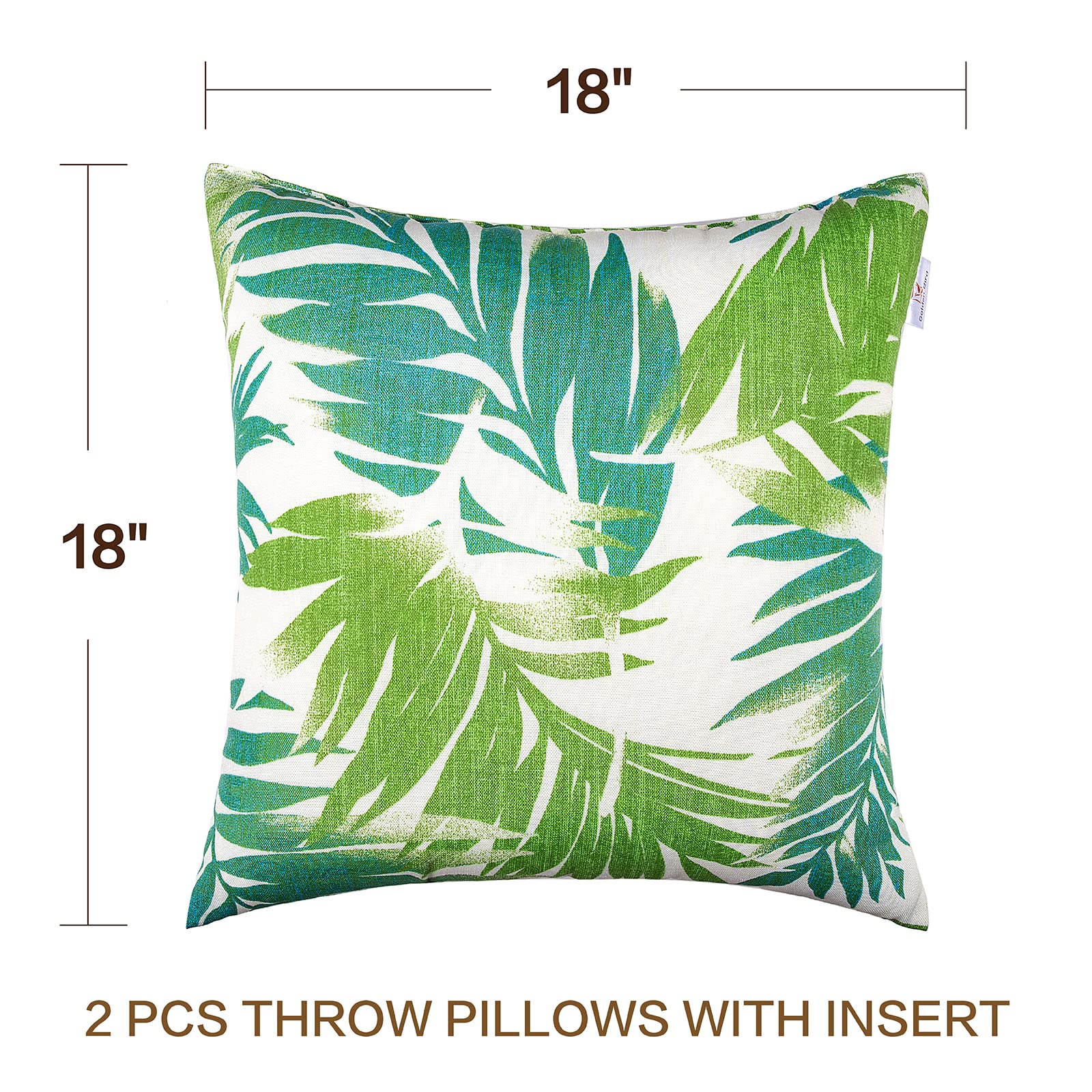 Versatile indoor and outdoor cushions for patio and living areas.