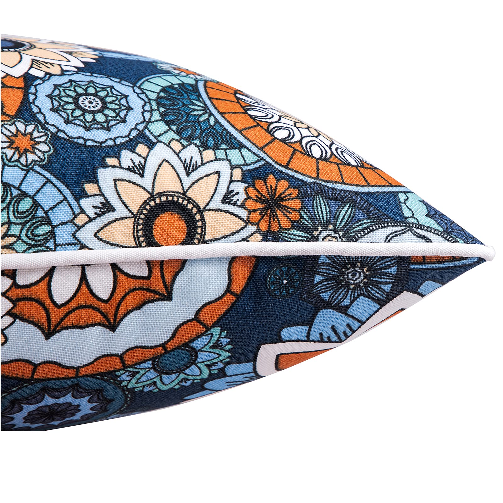JMGBird patio decor laid out with pillow for versatile use