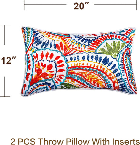 JMGBird inserts included with the outdoor pillow set for immediate comfort