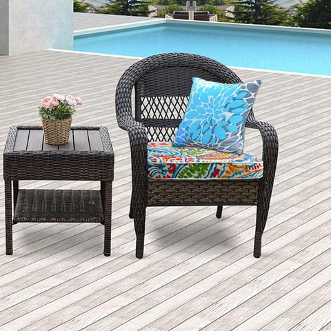 JMGBird UV-resistant cushions resist fading for seasonal outdoor use