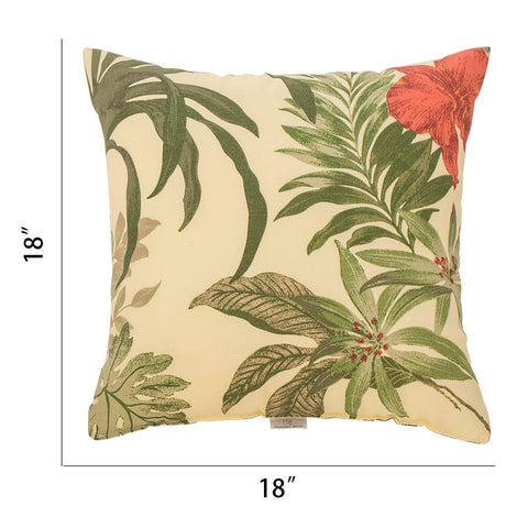 JMGBird washable outdoor pillow stays colorfast and easy to clean.