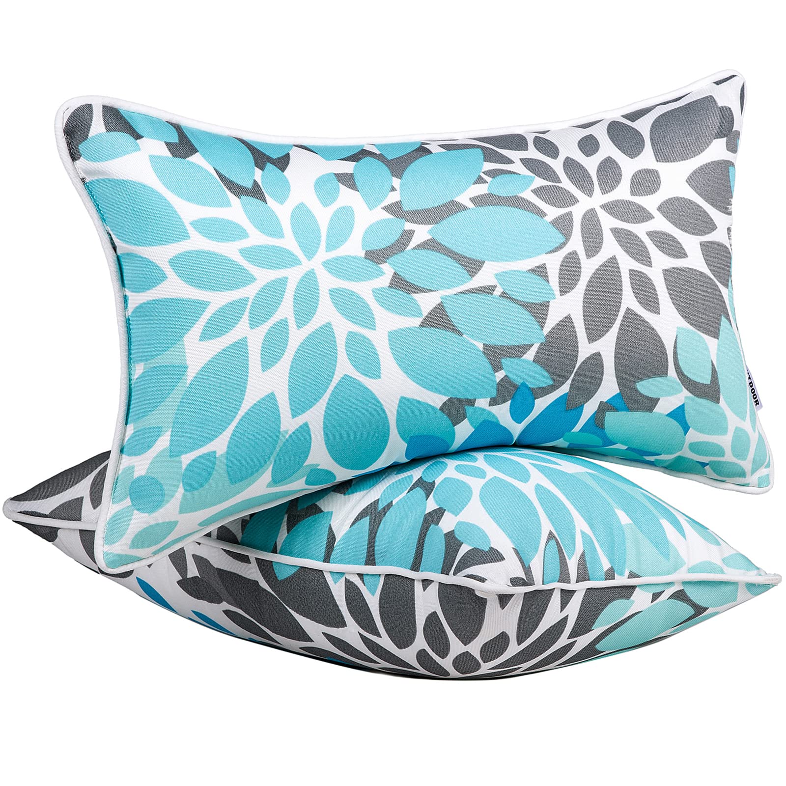 JMGBird water-resistant outdoor pillow front view for patio use.