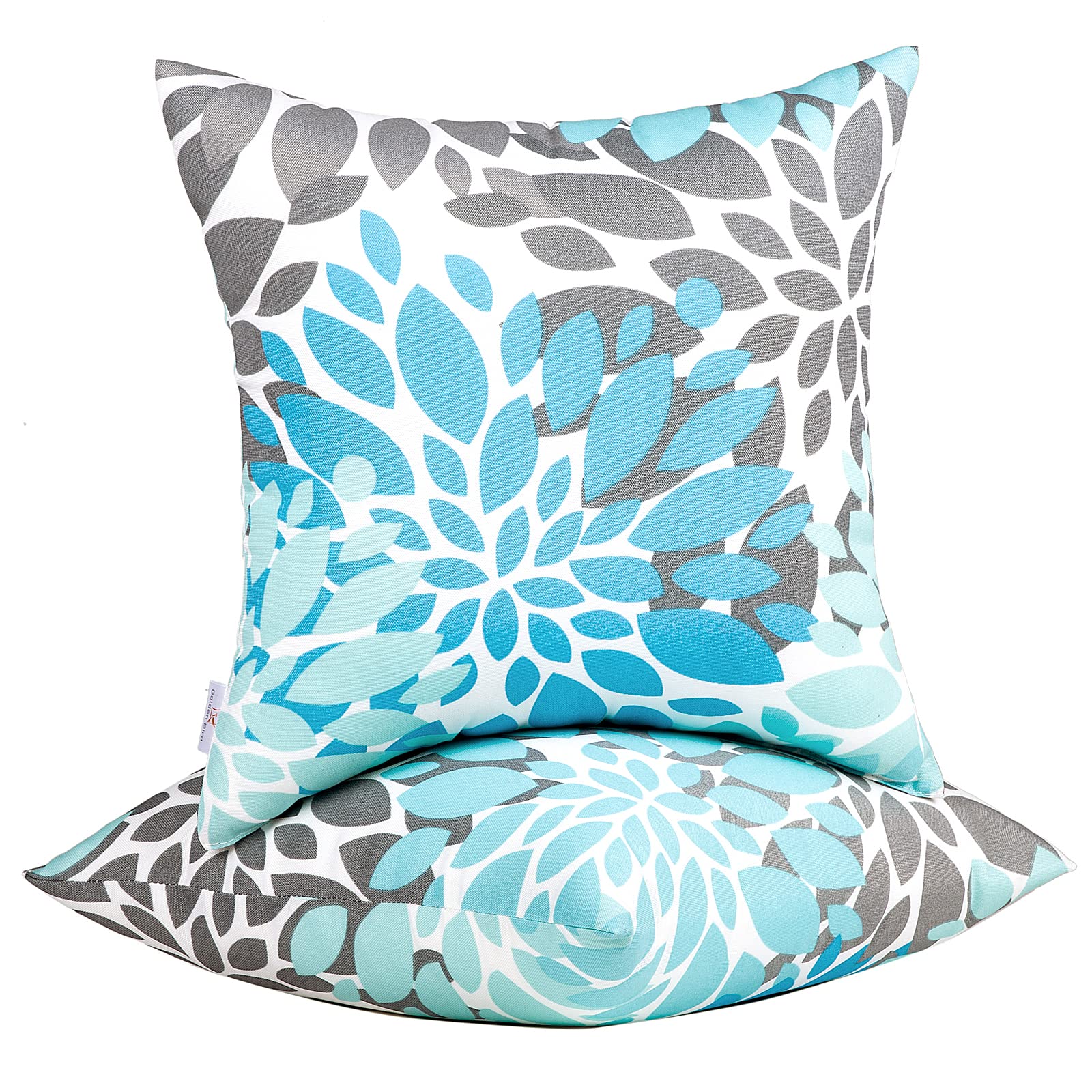 JMGBird waterproof outdoor pillows set ready for rain resistance and quick-dry patio use