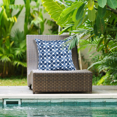 JMGBird 18x18 pillow insert included for extra outdoor comfort.