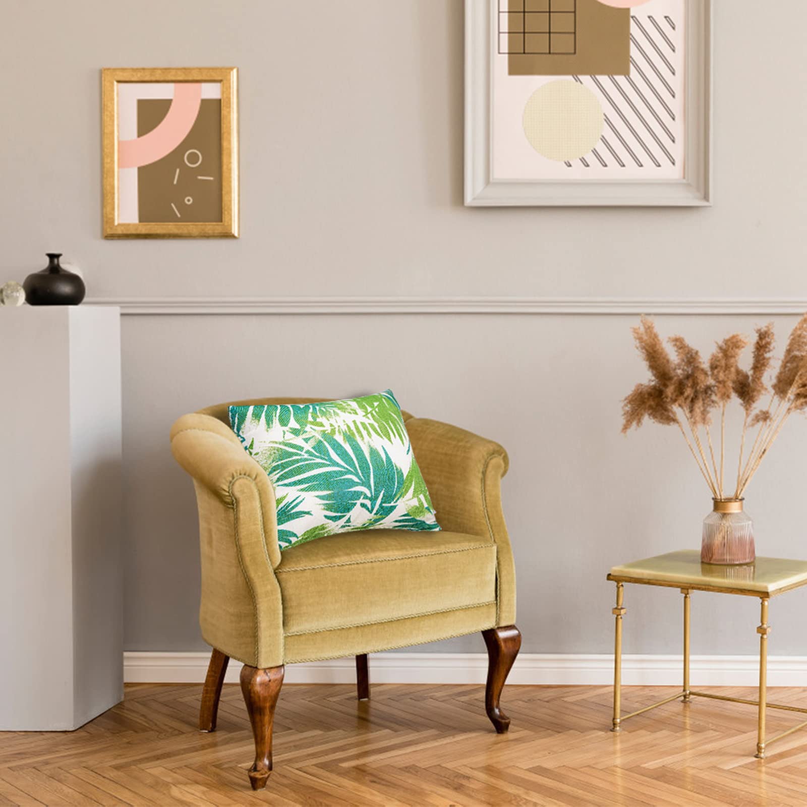 Waterproof PU-coated fabric protects cushions from rain and spills.