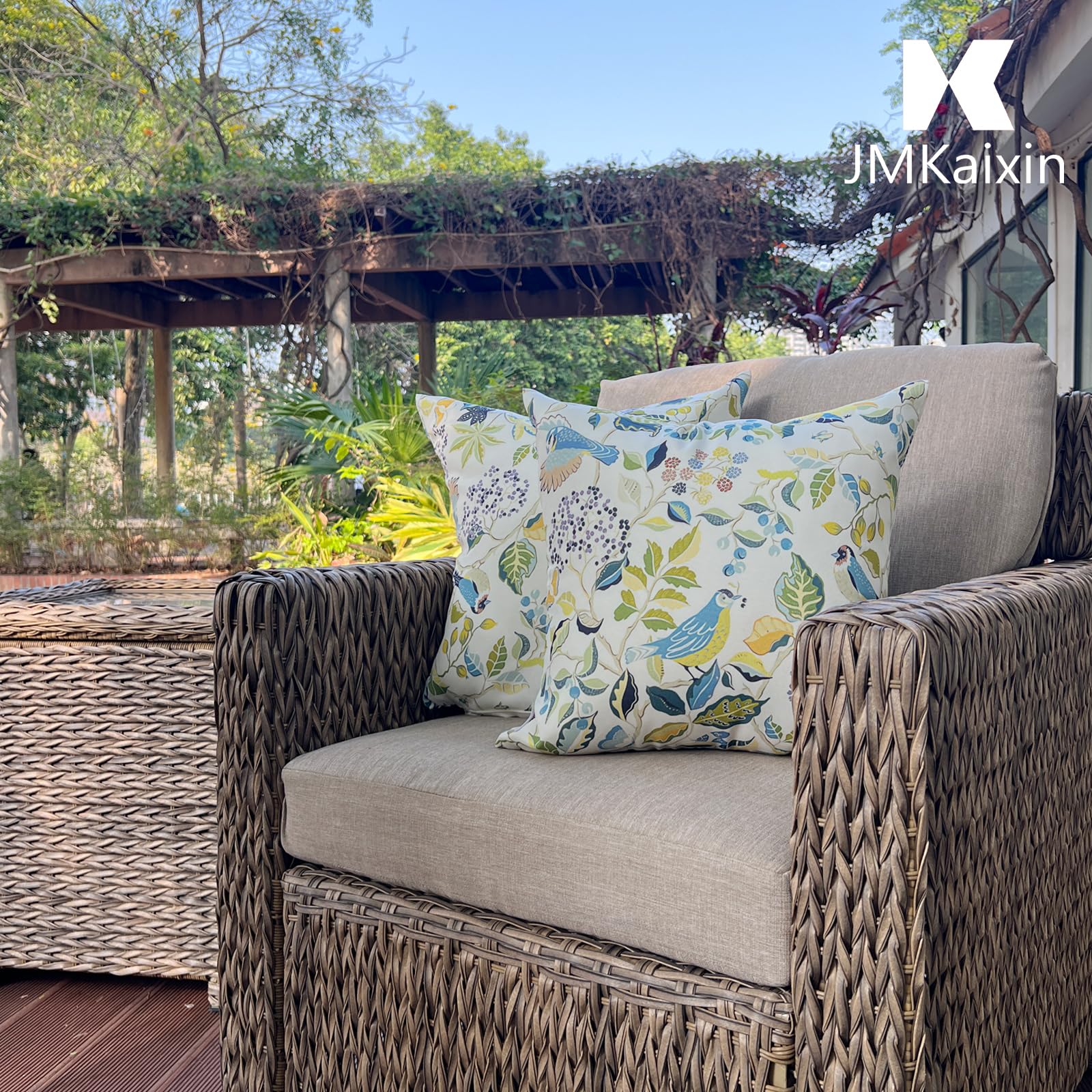 JMKaixin color stays vibrant despite sun exposure and daily use