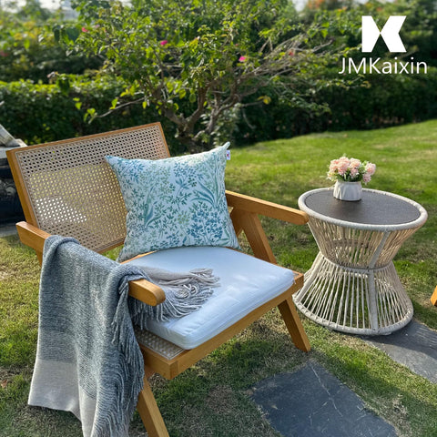 JMKaixin pillow inserts provide gentle support for reading or naps.