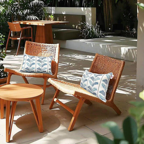 JMKaixin outdoor pillow cover with PU coating resists water and fading