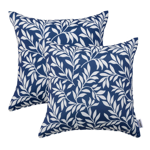 JMKaixin outdoor pillows 2-pack 18x18 inches expanded for plush outdoor comfort.
