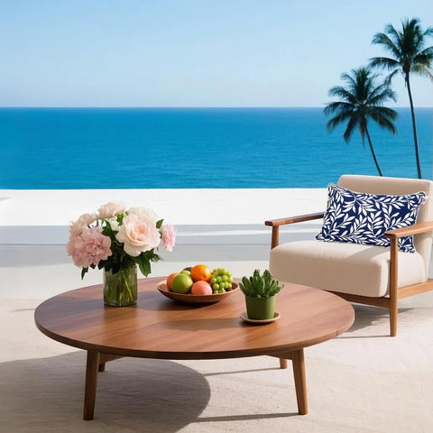 JMKaixin pillow shows easy wipe-clean after spills for busy outdoor spaces.
