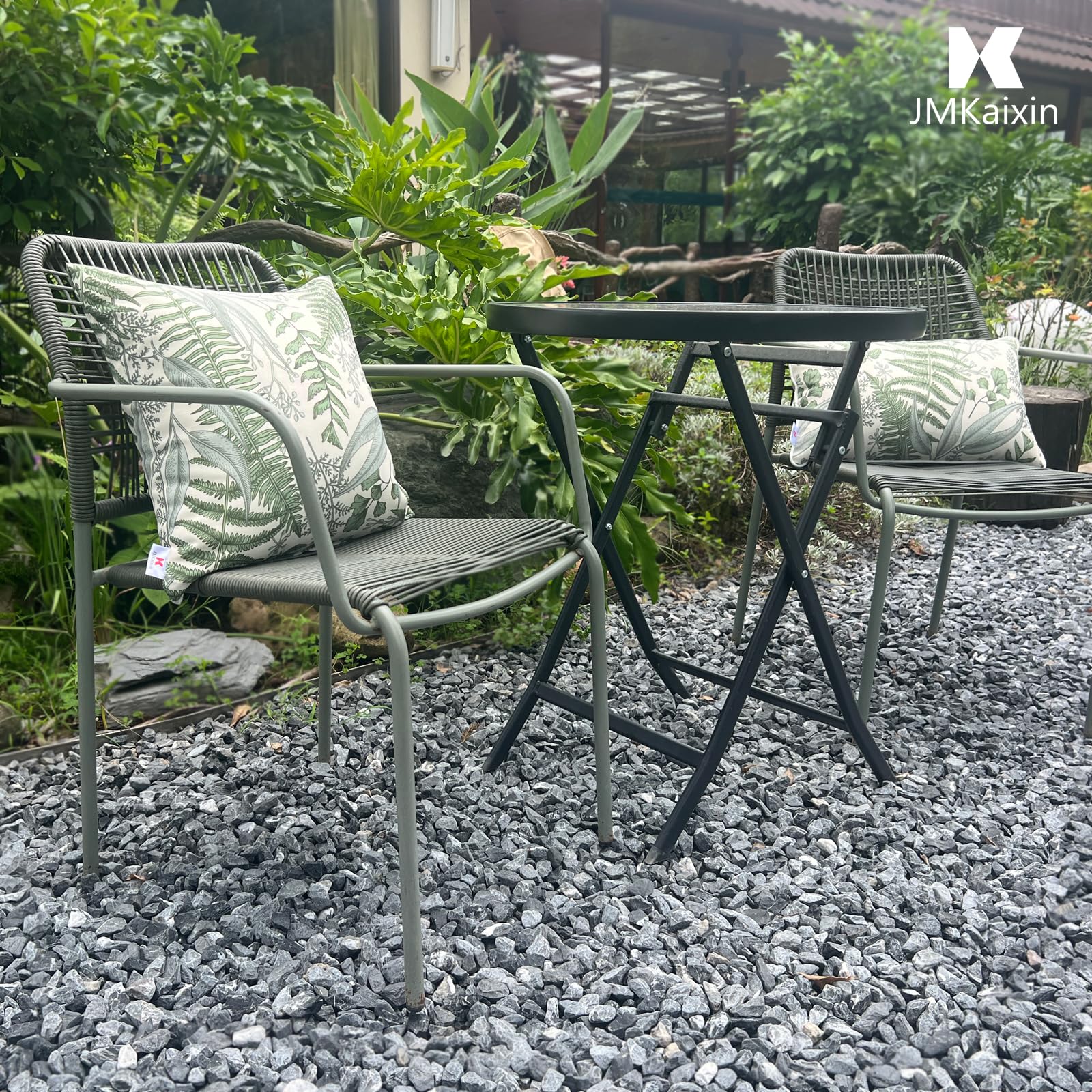 JMKaixin waterproof cushion cover resists stains and fading outdoors.