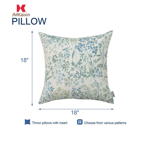 JMKaixin pillow cover with retro pattern adds stylish curb appeal to any space.