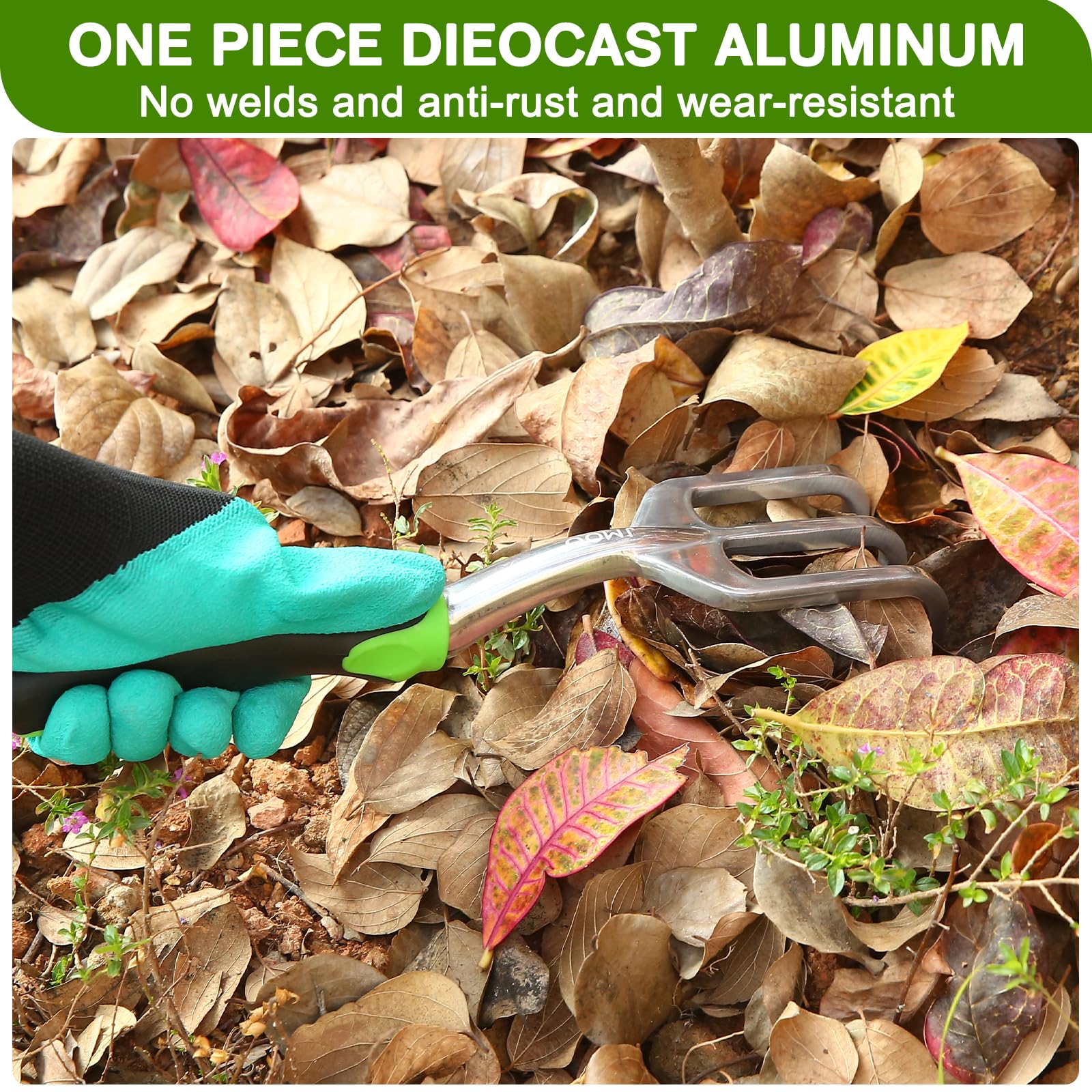 JMOO multi-function gardening tools for planting, pruning, and tending in small spaces.