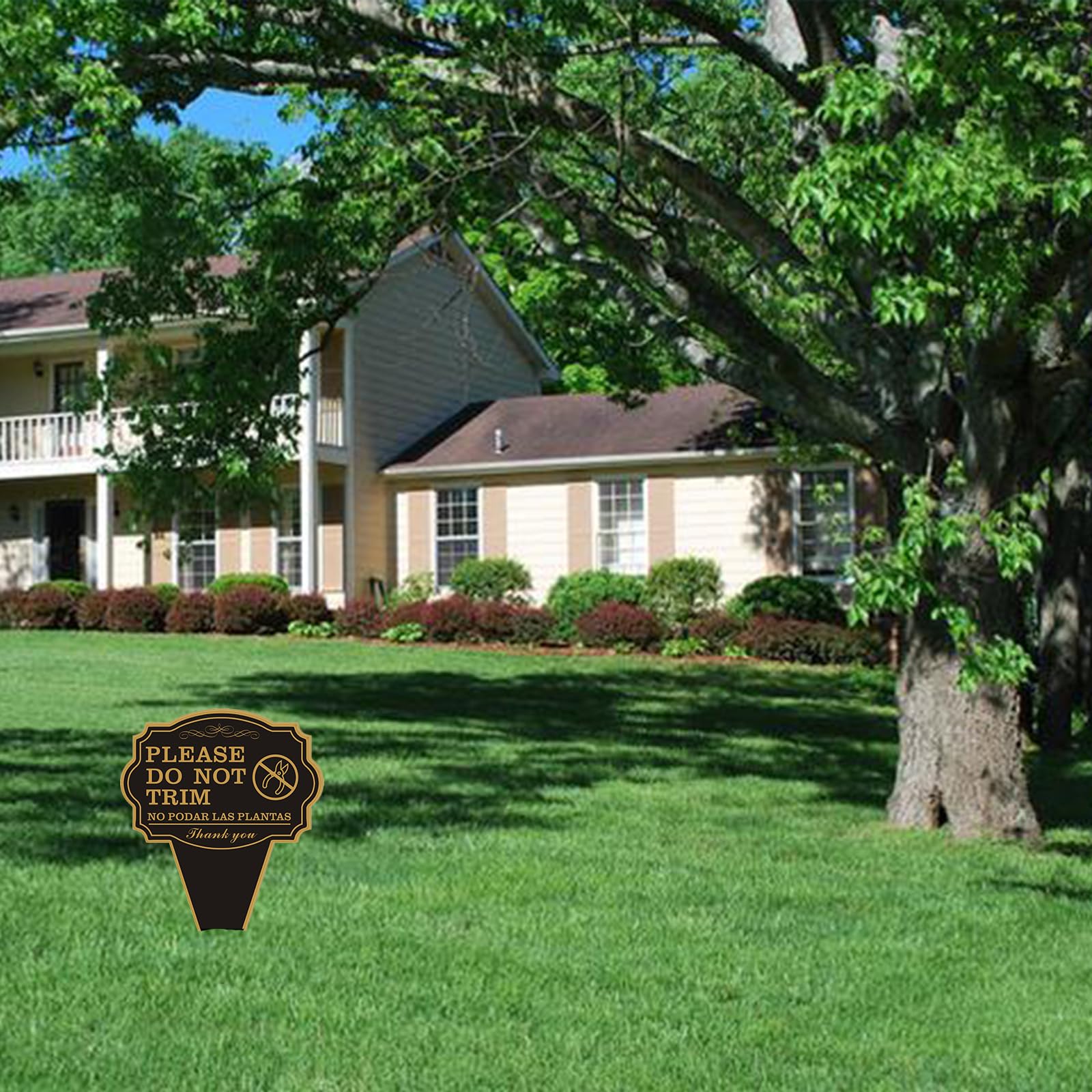 JMXINHANG outdoor stake sign ideal for gardens and driveways
