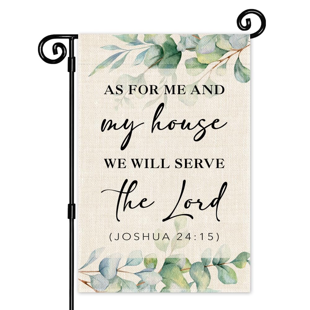 JMYROG double-sided garden flag with vivid print for outdoor display.