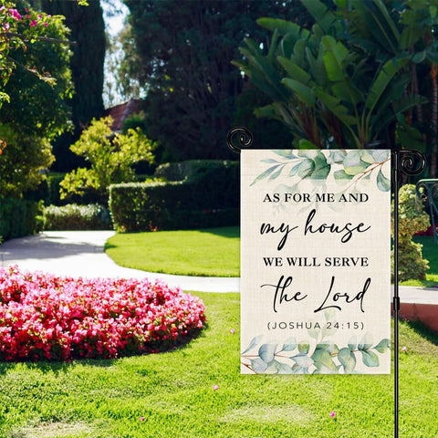 JMYROG garden flag fits porch, yard, entryway, or mailbox display.