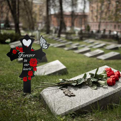 JMZYJZH cemetery marker easy-installation for stable outdoor tribute