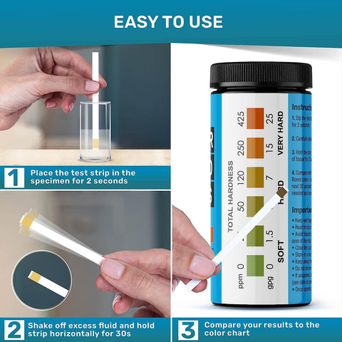 JNW Direct testing at dishwasher and shower for water quality checks
