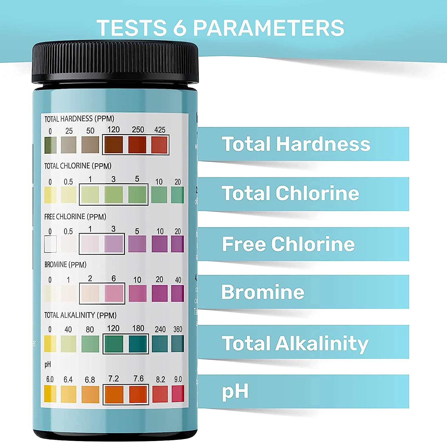 JNW Direct water test kit aids routine maintenance for clean spa water.