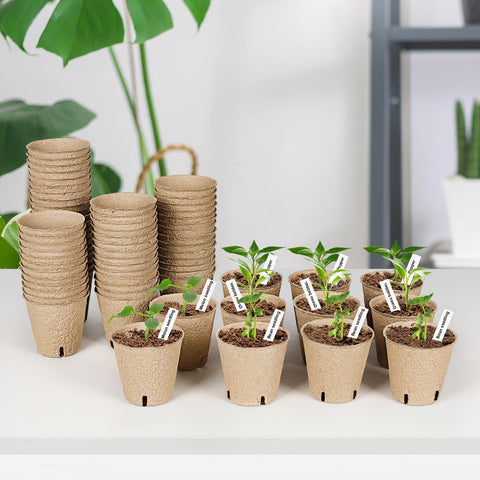 JNYONG pots are versatile for nursery germination and garden beds.