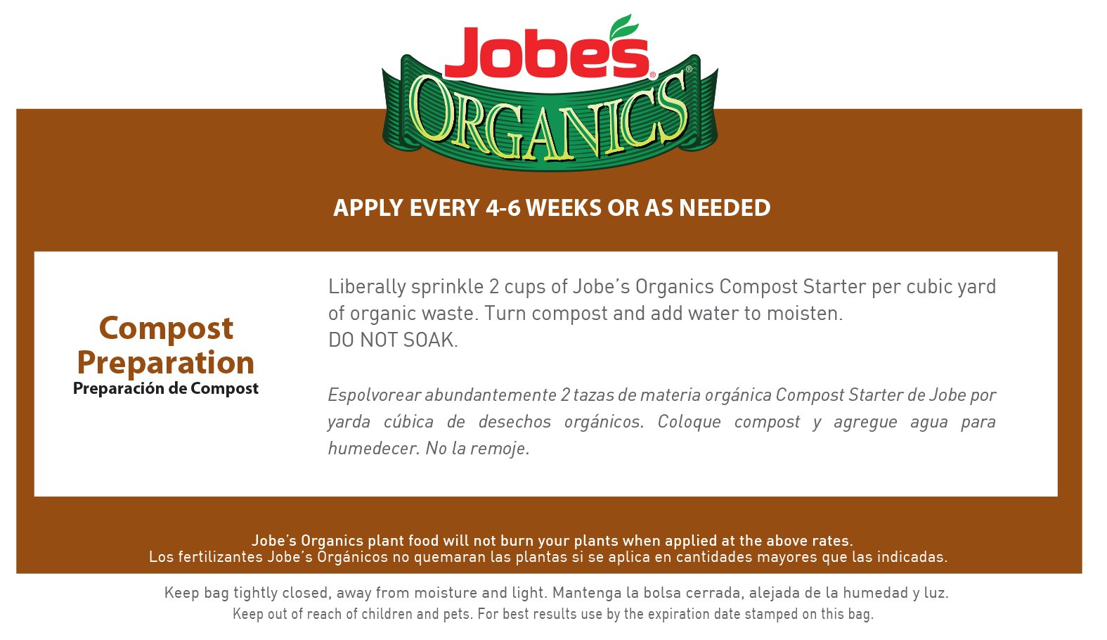 Compost pile being treated with Jobe's Organics starter during mixing