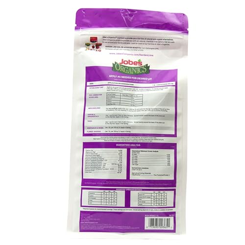 OMRI-listed certification marks trust for organic gardening with Jobe's lime.