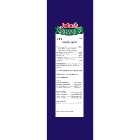 Jobe's Organics perennial plants care with organic fertilizer for steady blooms