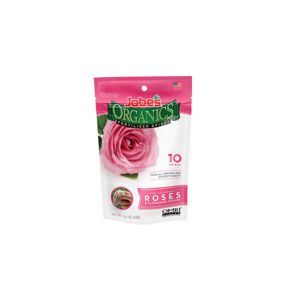 Jobes rose fertilizer spikes in soil nourishing roses