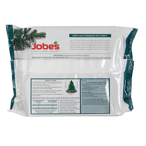 Easy-to-insert spikes simplify feeding around the tree dripline