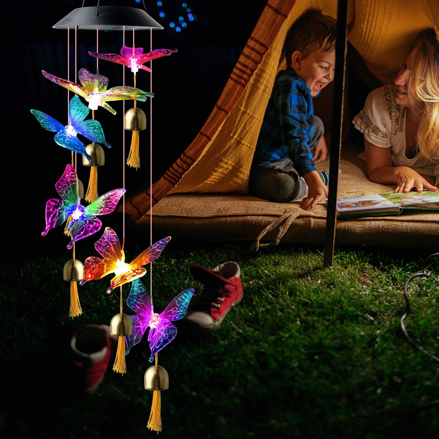 JOBOSI butterfly gift for Mother's Day brings charm to outdoor spaces.