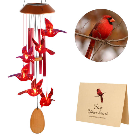 JOBOSI wind chimes offer durable outdoor decor on patios with waterproof ABS construction.