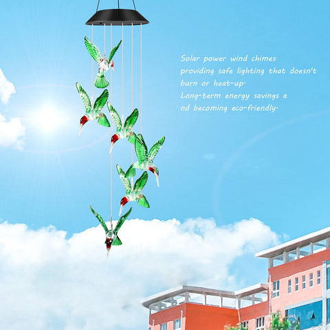 Jobosi moisture-proof wind bell withstands rain while enriching your yard.