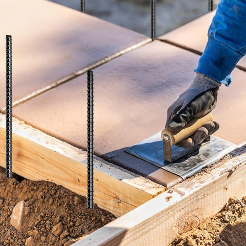Canopy or tent anchoring with JOBVERT stakes for wind resistance.