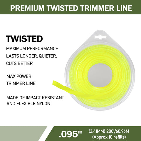 JODDMTTY 200-foot spool enables long trimming sessions with fewer replacements
