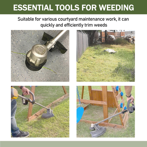 JODDMTTY premium co-polymer trimmer line for durable weed trimming