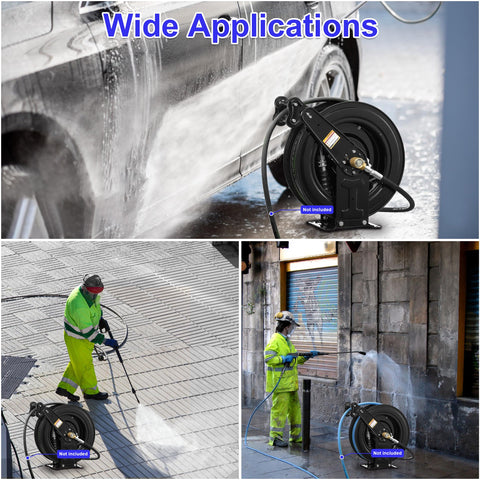 JOEJET heat-treated black finish guards against rust during outdoor use.