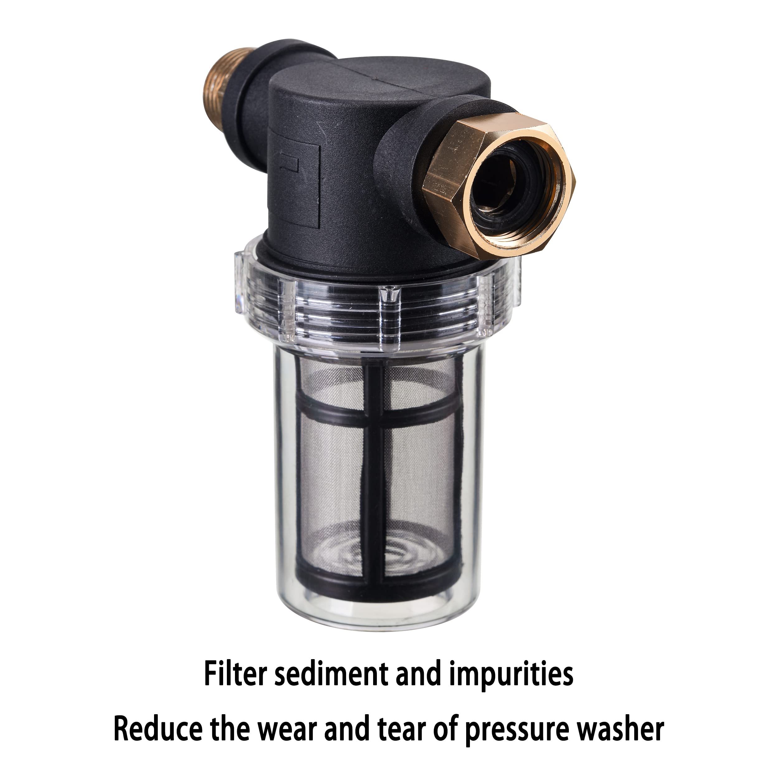 JOEJET filter package includes screens and O-rings for quick maintenance.