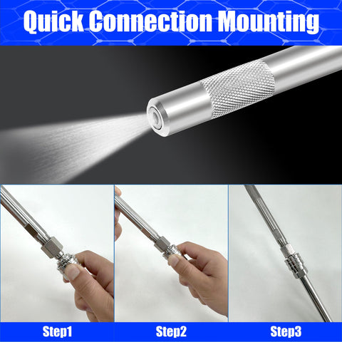 JOEJET nozzle supports 1000–6000 PSI for versatile cleaning tasks.